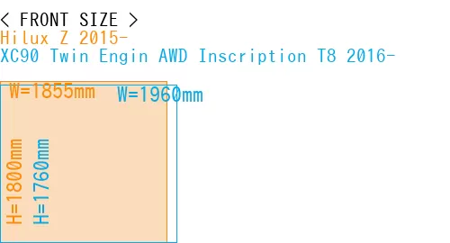 #Hilux Z 2015- + XC90 Twin Engin AWD Inscription T8 2016-